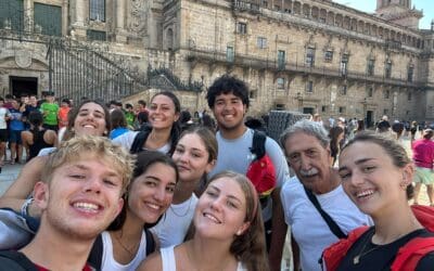 Desde Majadahonda: «Nuestra segunda estrella, y no solo hablo de fútbol, con temperaturas brutales en el Camino de Santiago»