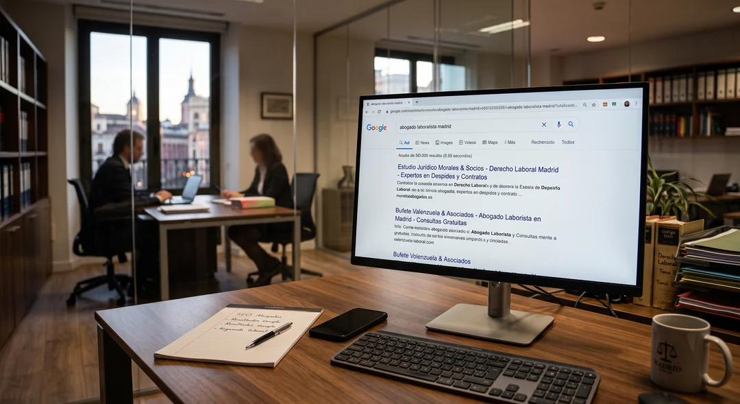 Posicionamiento web para abogados