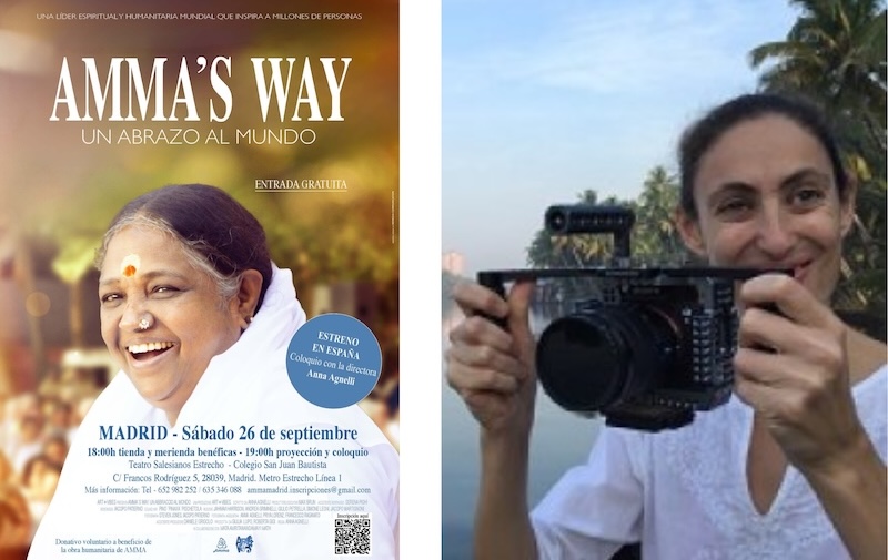 La historia de una madre excepcional de 72 años vista por una vecina de Majadahonda: «Amma vive en la India y su vida se proyecta con Anna Agnelli»
