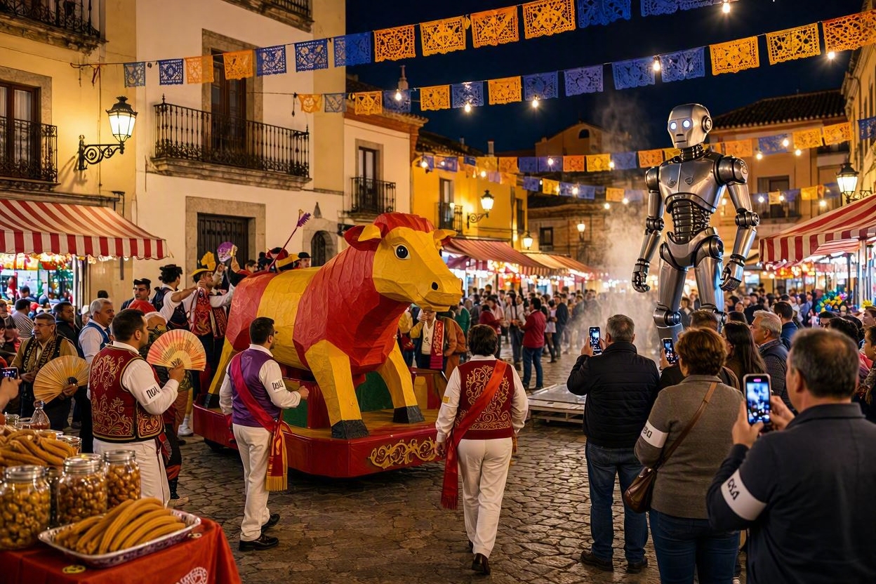 Majadahonda en Fiestas y el miedo a la Inteligencia Artificial: una reflexión necesaria y 4 imágenes creadas con IA